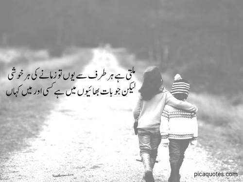 Brother quotes in urdu