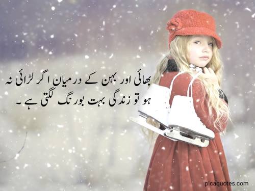 Brother quotes in urdu