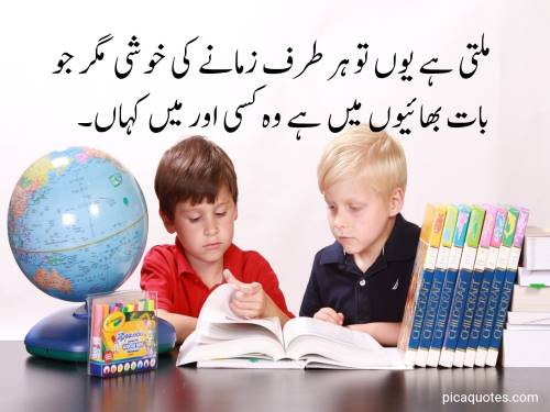 Brother quotes in urdu